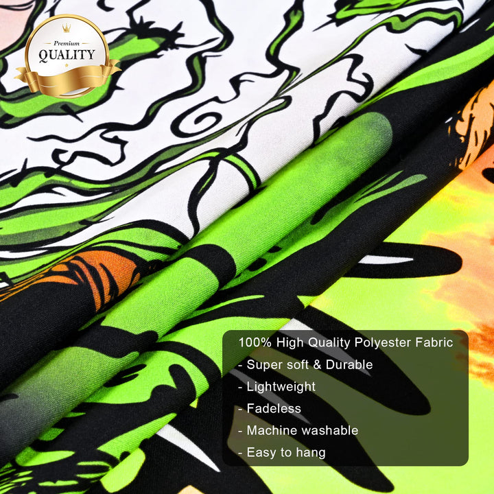 Blacklight Skull Tapestry Flowers and Vines Tapestries UV Reactive Mushroom Tapestry Black Light Posters for Living Room, Bedroom, Aesthetic Glow in The Dark(59.1 x 82.7 inches)