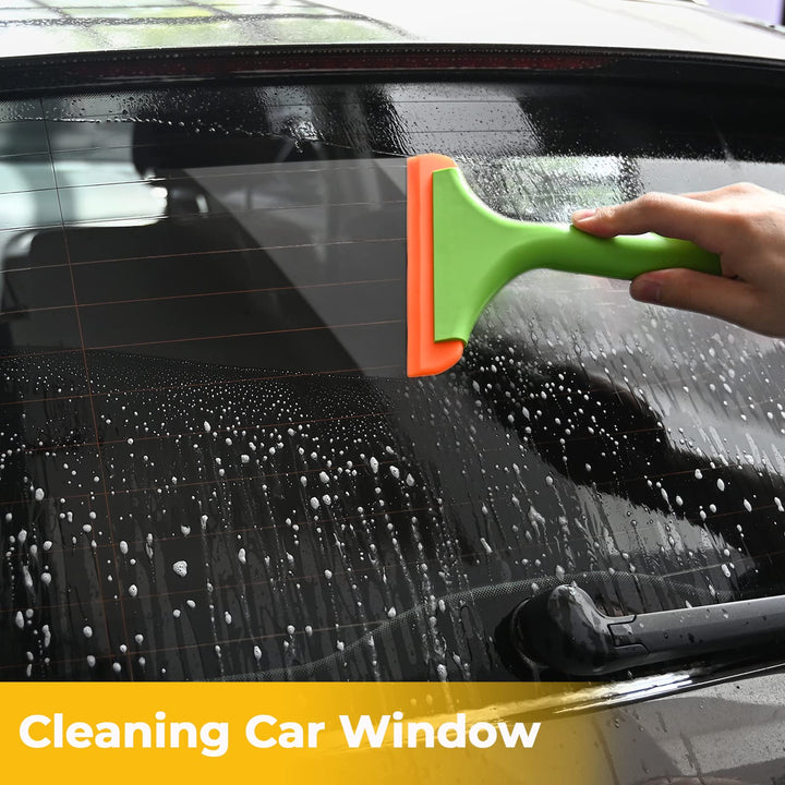 Gomake Small Silicone Squeegee Window Shower Squeegee,A