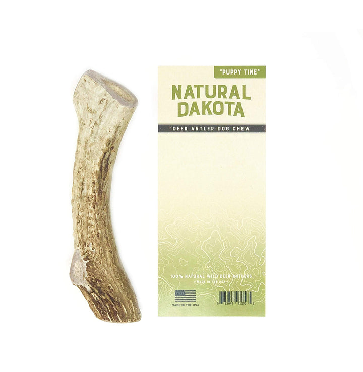 Premium Deer Antler Chew Toys (Medium) Puppy Tine