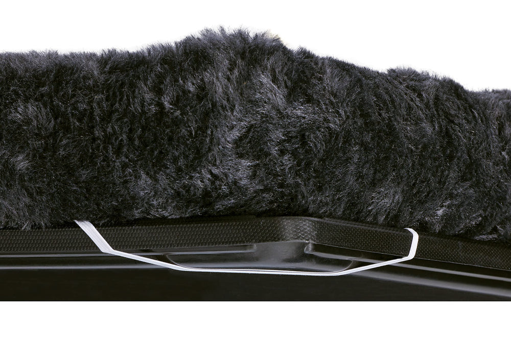 18L-Inch Gray Dog Bed or Cat Bed w/ Comfortable Bolster | Ideal for Toy Dog Breeds & Fits an 18-Inch Dog Crate | Easy Maintenance Machine Wash & Dry | 1-Year Warranty