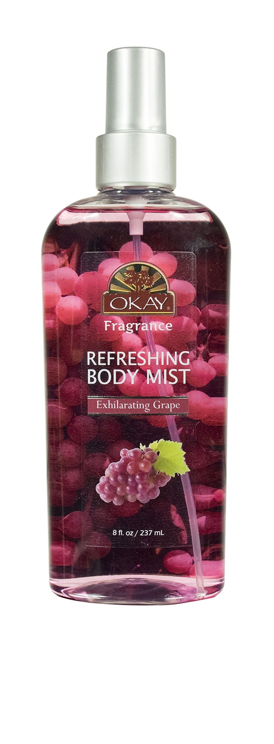 Refreshing Body Mist, 8 oz, Exhilarating Grape