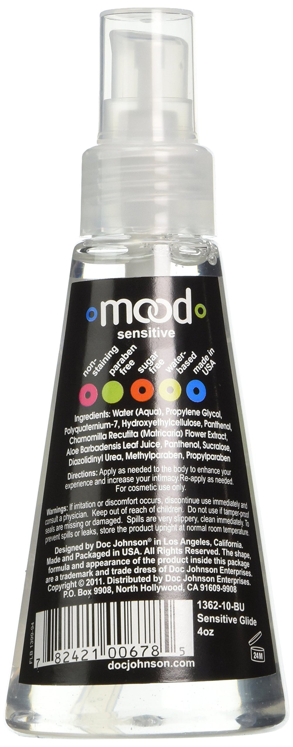 Mood Sensitive Lube 4 oz by Doc Johnson