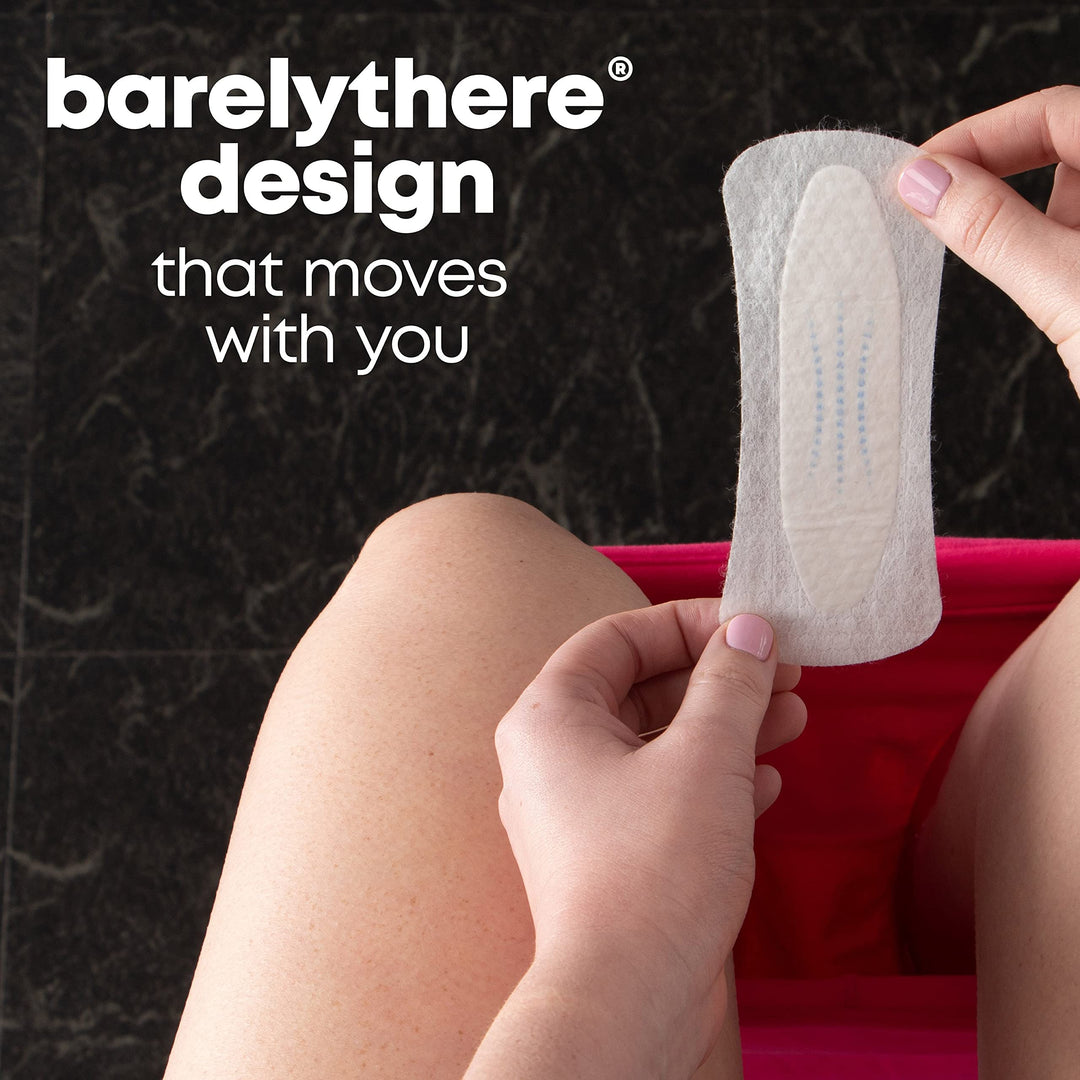 U by Kotex Barely There Thin Panty Liners, Unscented, 1