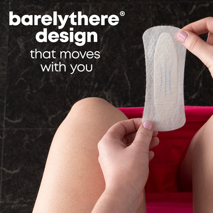 U by Kotex Barely There Thin Panty Liners, Unscented, 1