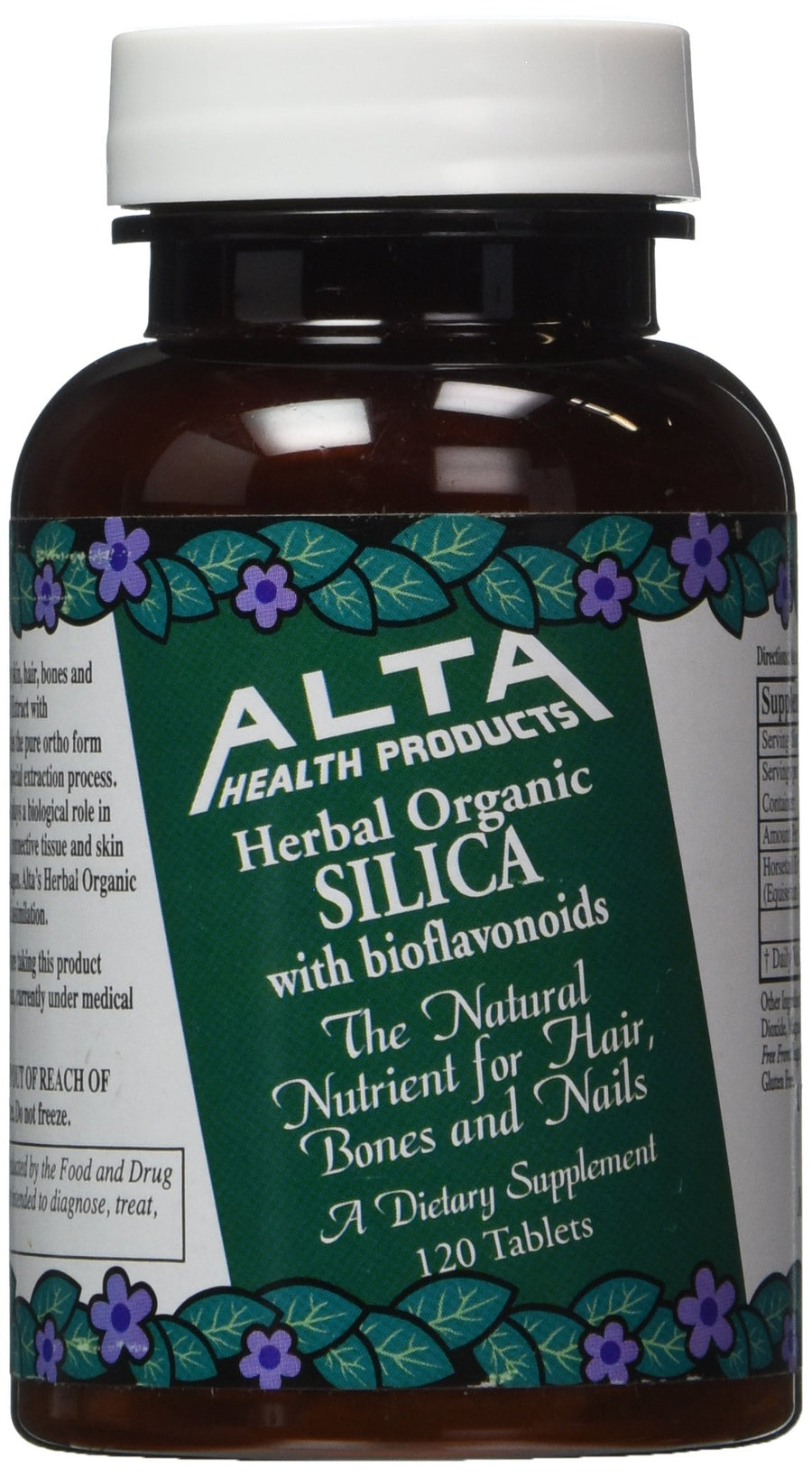 Products - Silica With Bioflavonoids, 500 mg, 120 tablets