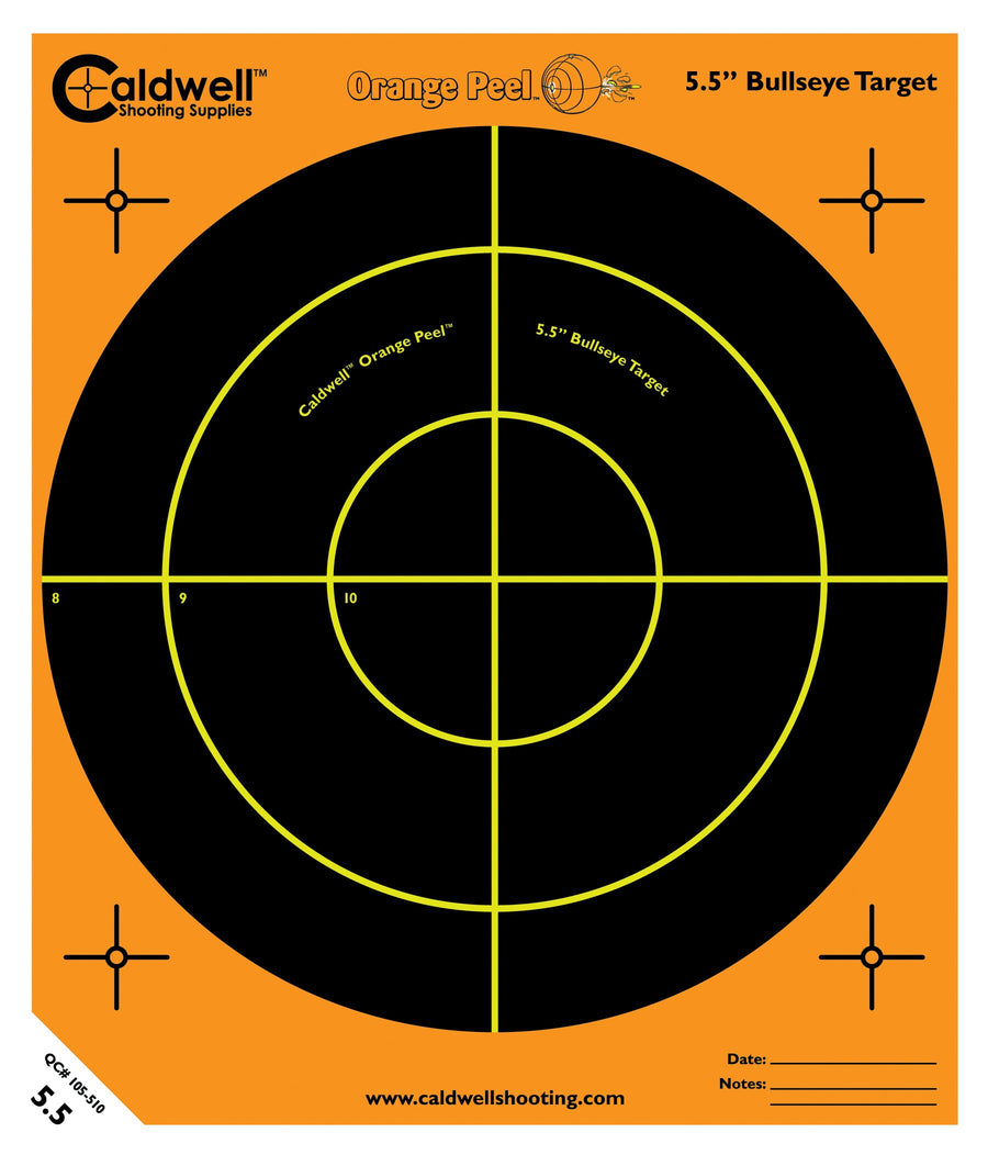Orange Peel 5.5 Inch Splatter Target 10 Pack
