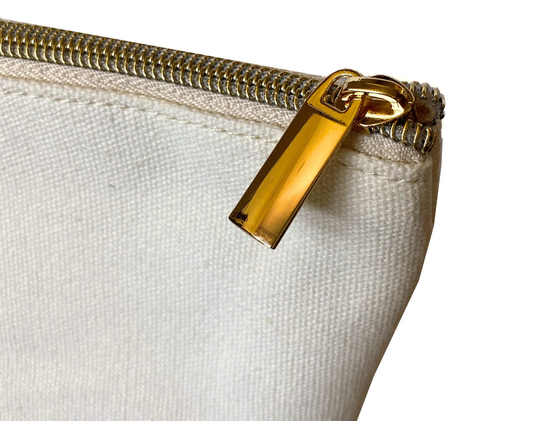 Natural Canvas Tote Bag With Zipper Closure If It Requires Pants Or A Bra It Isn&#39;t Happening Today