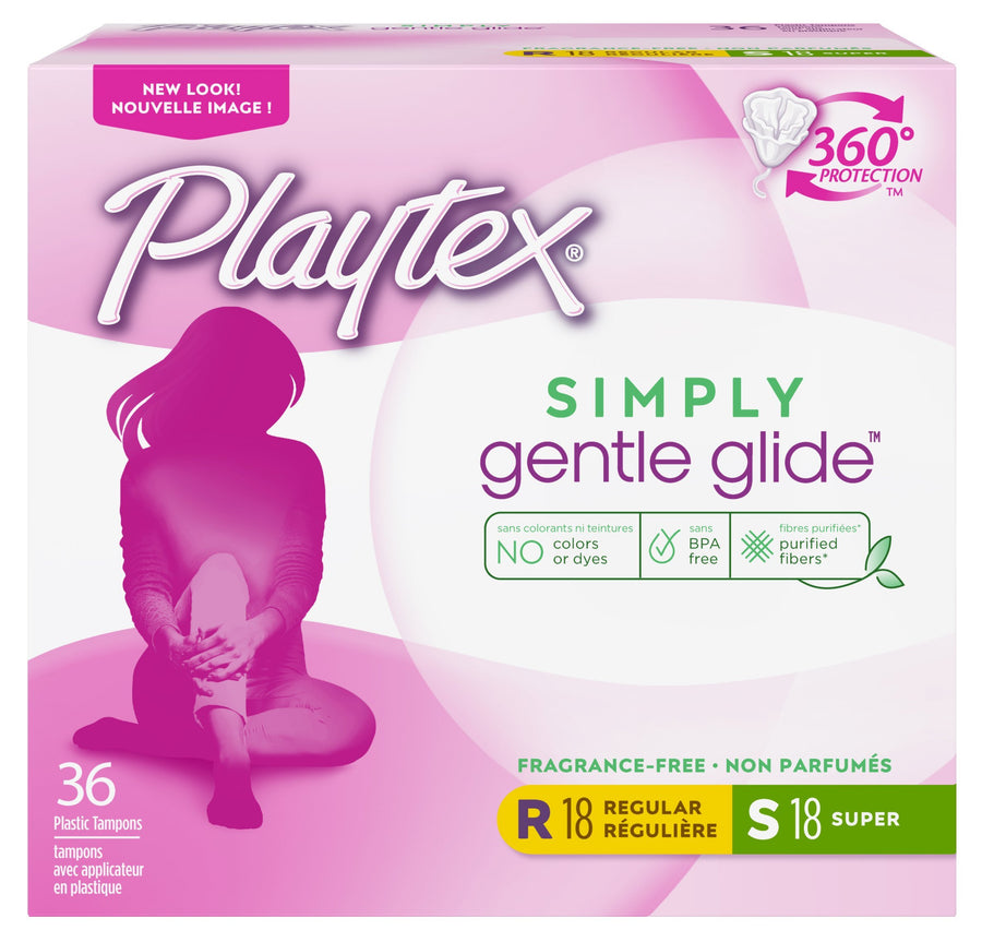 Playtex Simply Gentle Glide Multipack Unscented Tampons