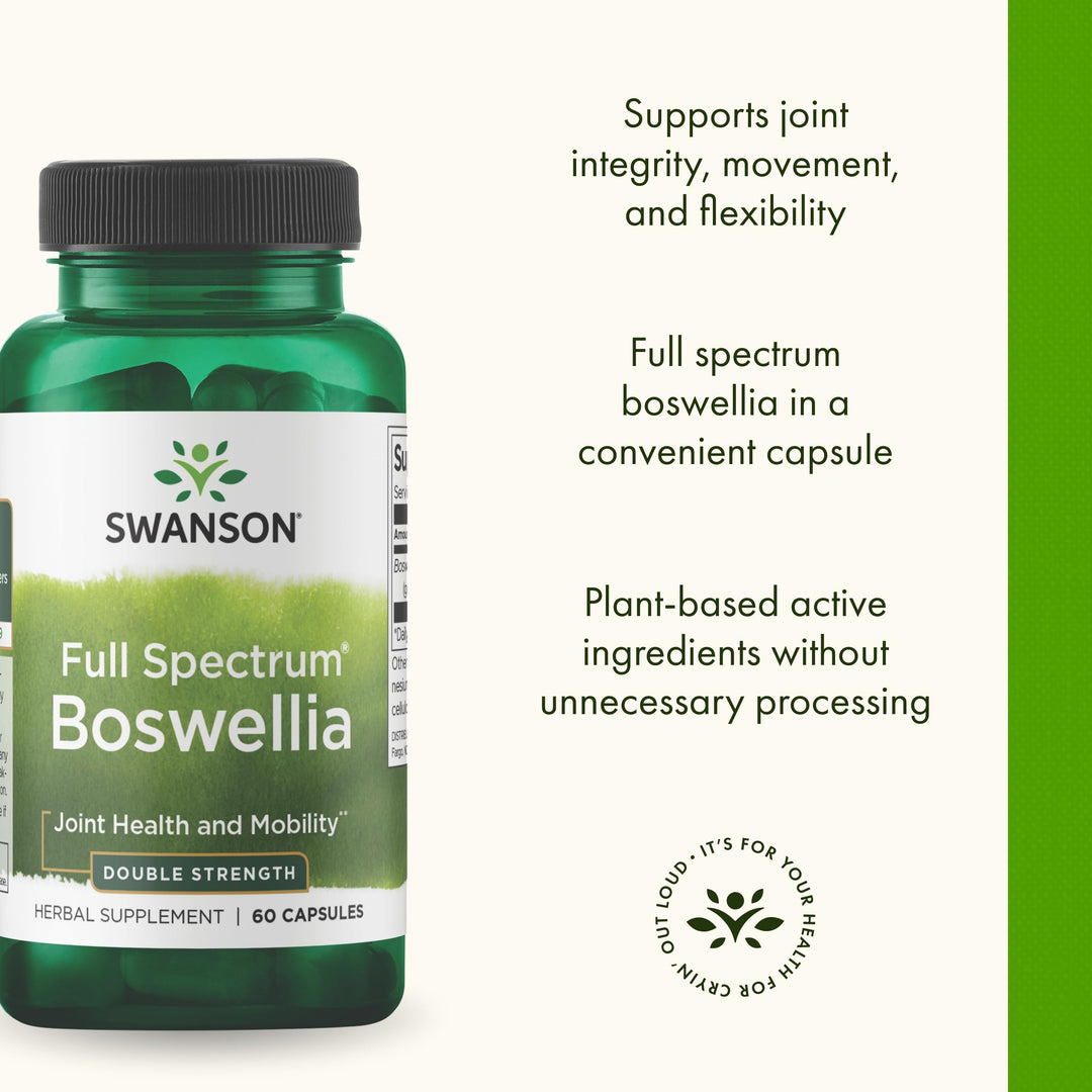 Swanson Double Strength Boswellia - Herbal Supplement P