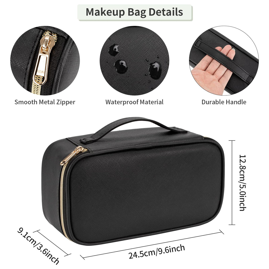 OCHEAL Clear Makeup Bag, TSA Approved Toiletry Bag Smal