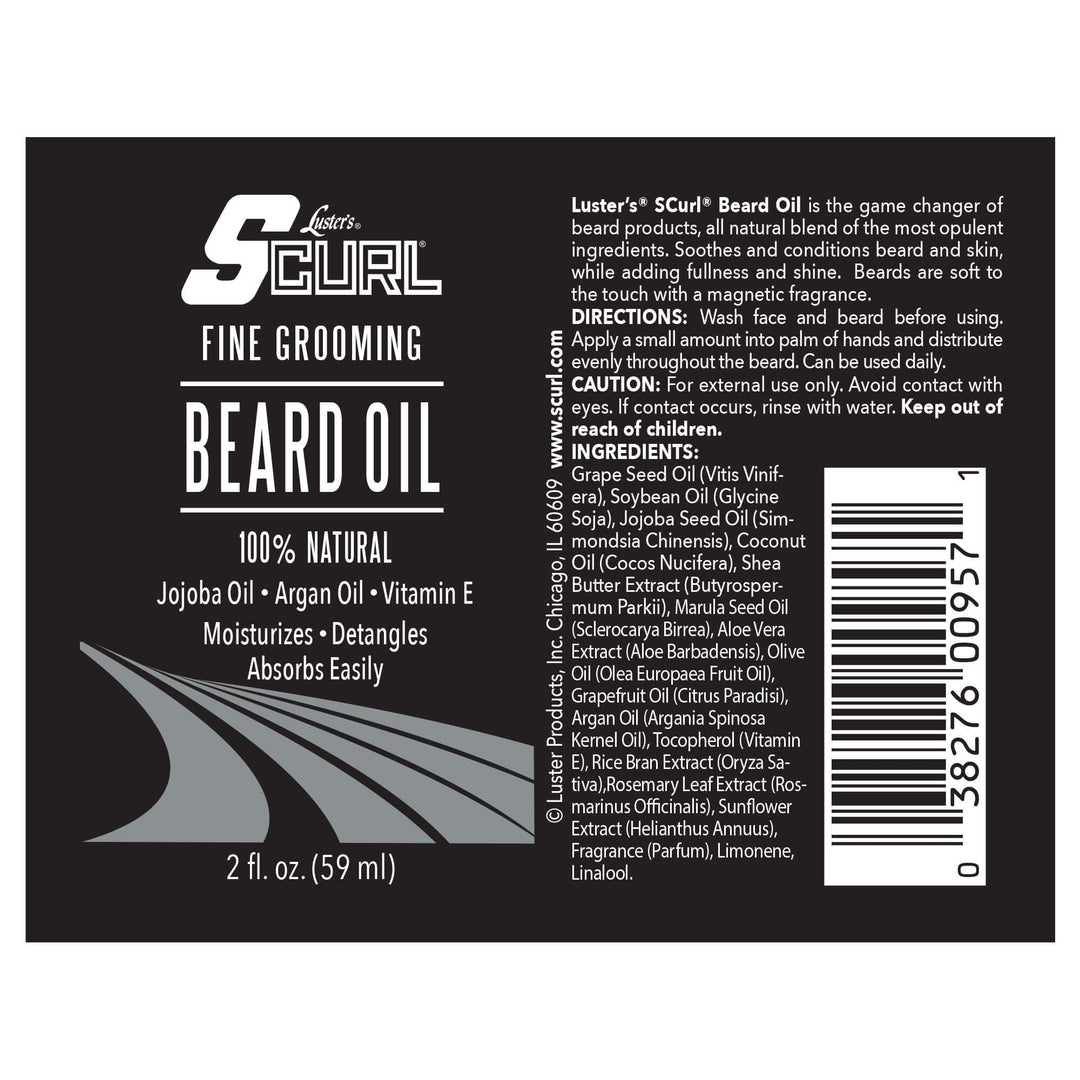 S CURL Beard Oil