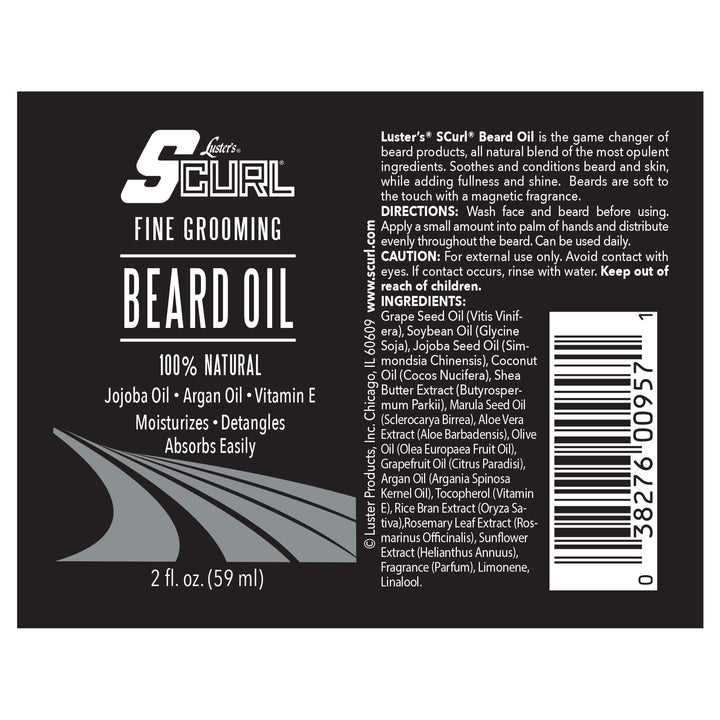 S CURL Beard Oil