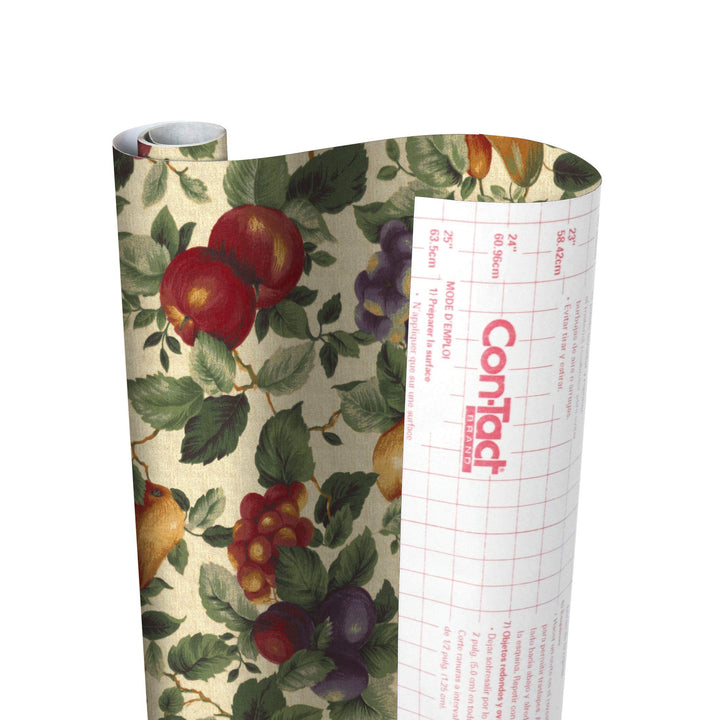 Brand Creative Covering, Self-Adhesive Shelf Liner, Multi-Purpose Vinyl Drawer Liner, Easy To Use And Apply, 18&#39;&#39; X 9&#39;, Sonoma