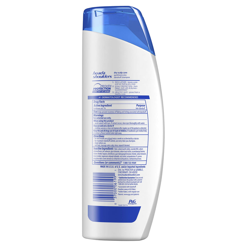 Dry Scalp Care Daily-Use Anti-Dandruff Paraben Free Shampoo, 13.5 Fl Oz