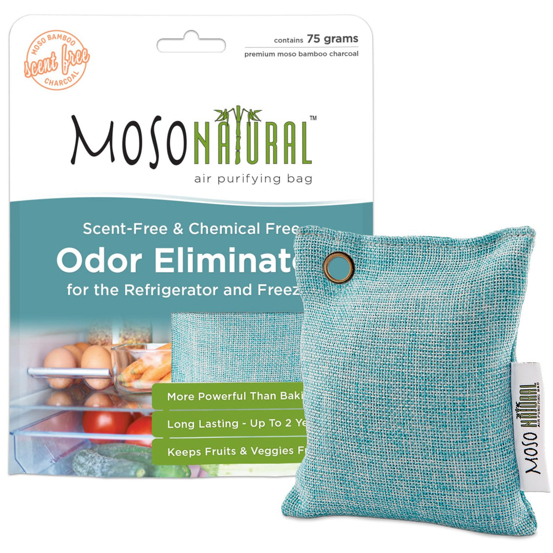 Moso Natural Fridge Deodorizer | Bamboo Charcoal Freeze