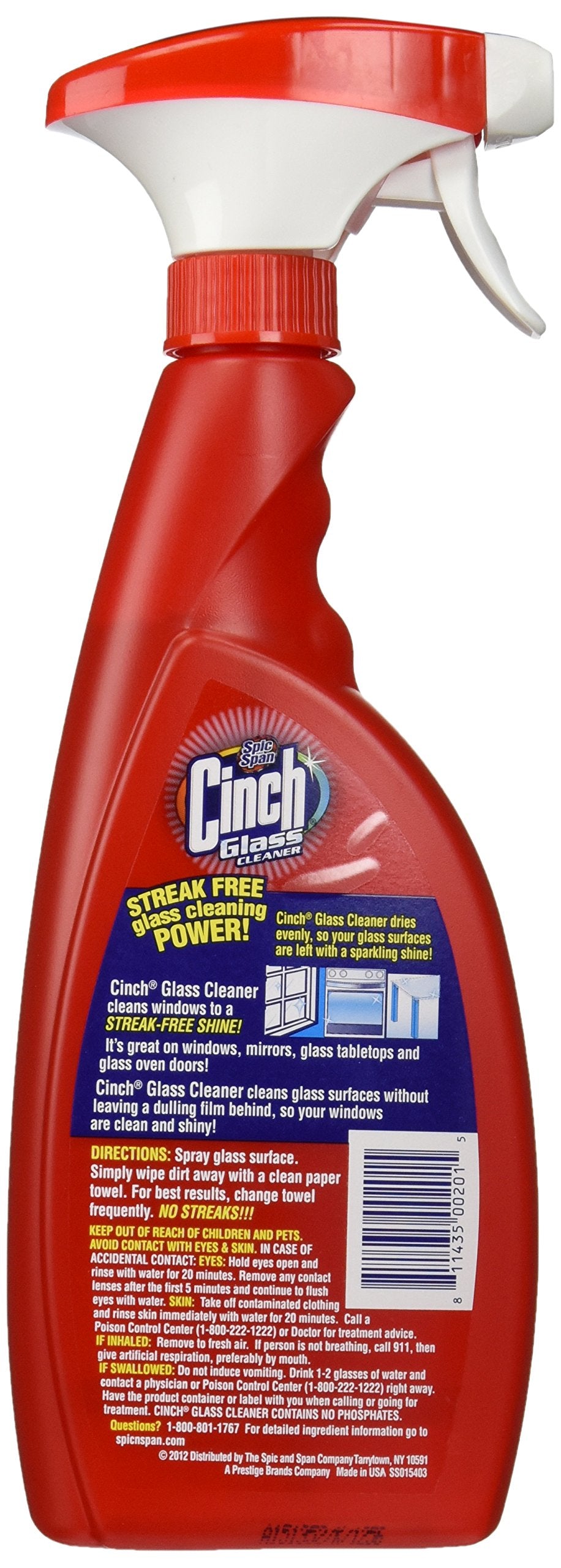 Cinch Glass and Multi-Surface Cleaner-17oz