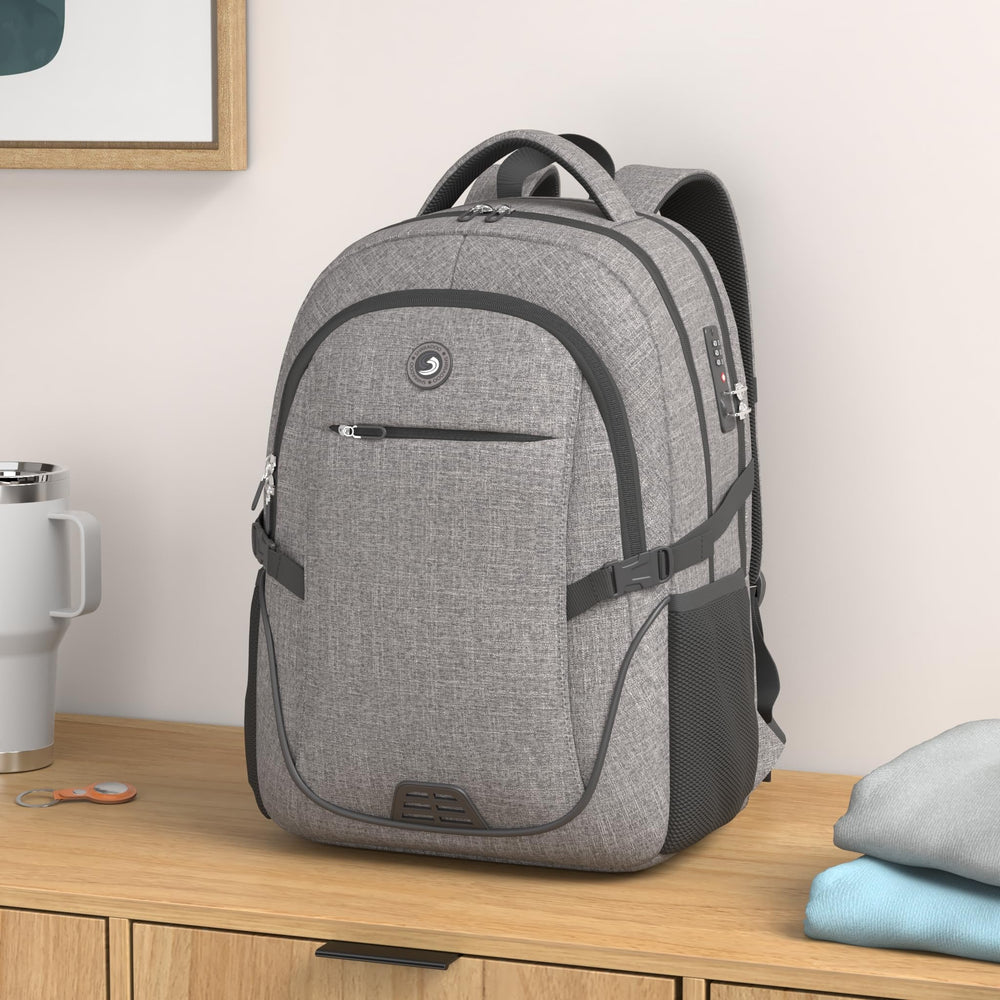SHRRADOO Travel Laptop Backpack, Business Anti Theft Sl