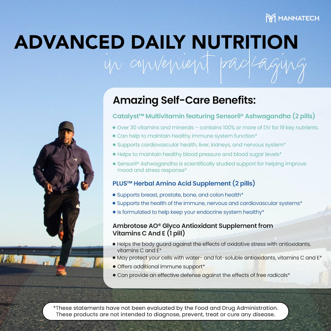 More Than Just a Multivitamin, Optimal Support Packets Amazing Self-Care Benefits of OSP Daily Vitamins, w/Ashwagandha Capsules, Immune Support and Antioxidant Supplement - 60 Packets