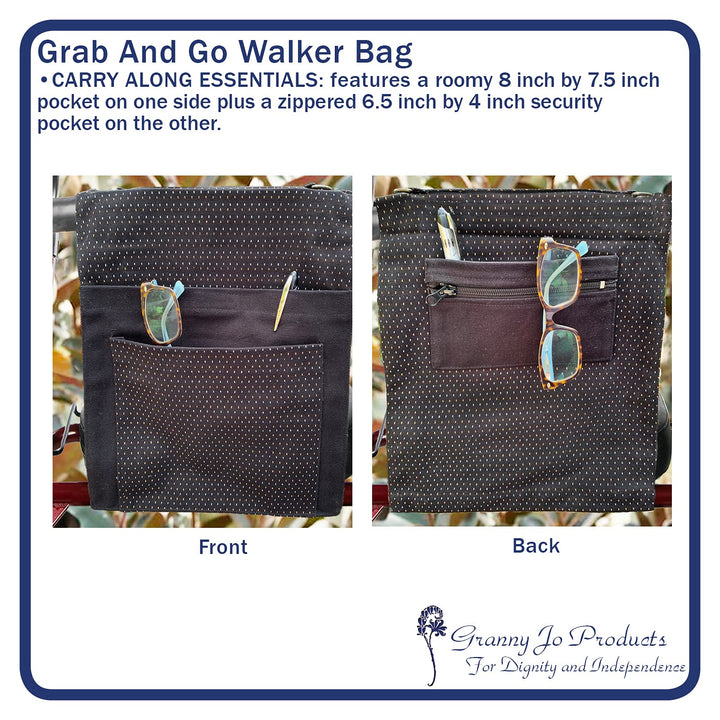 Granny Jo Products Grab and Go Walker Bag