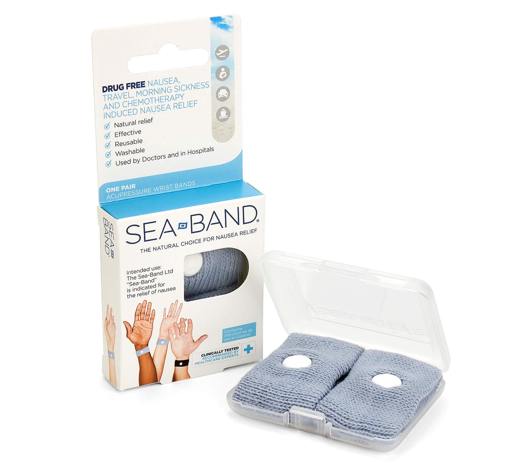 Sea-Band Adult Wrist Bands, pair by Sea-Band (Pack of 2