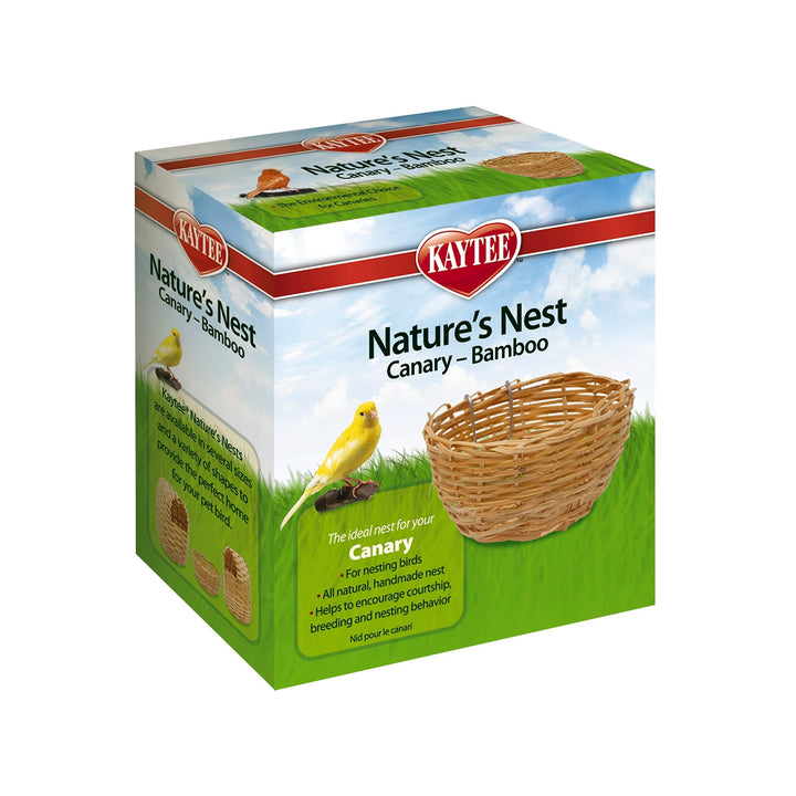 Kaytee Nature's Nest Natural Bamboo, Canary