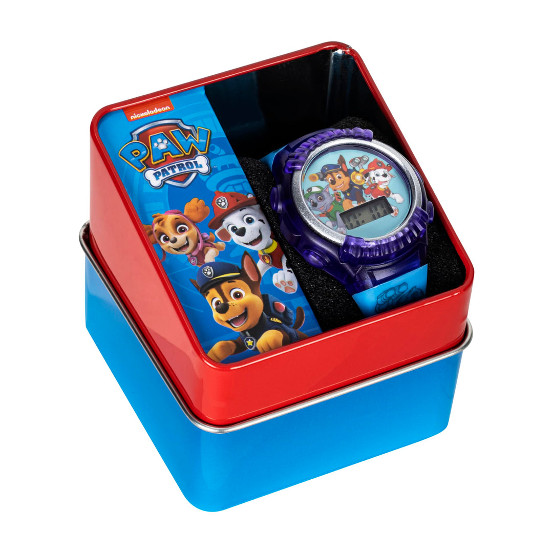 Nickelodeon Kids&#39; PAW4039 Paw Patrol Digital Display Quartz Blue Watch