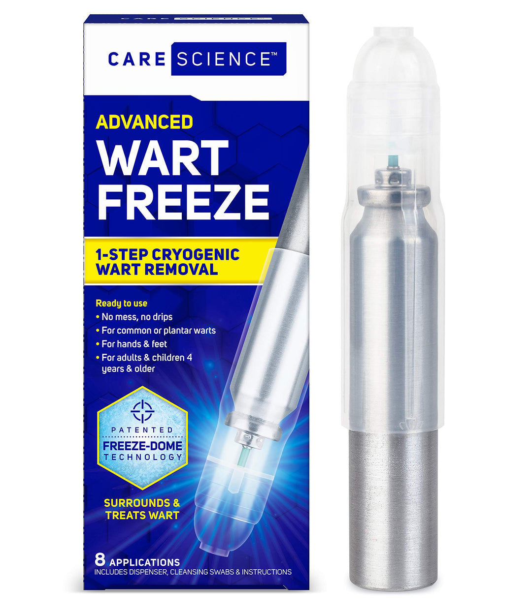 Wart Remover Freeze, 8 Treatments | Removes Warts in as Few as One Treatment