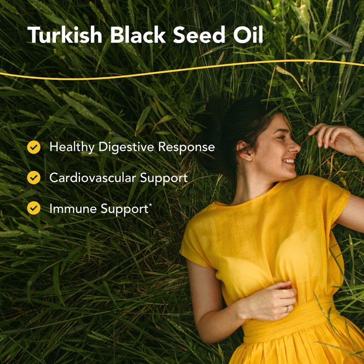 North American Herb &amp; Spice Black Seed Oil - 12 fl oz - Digestive &amp; Immune Support - Contains Oreganol P73 Oregano Oil &amp; Rosemary Oil - Non-GMO - 72 Servings