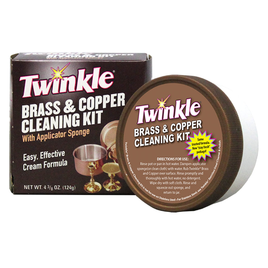 Malco Twinkle Brass & Copper Cleaning Kit Tarnish B
