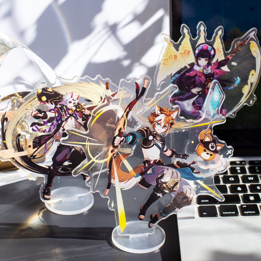Genshin Impact Acrylic Stand Figure Standee Character Decorations (kazuha)