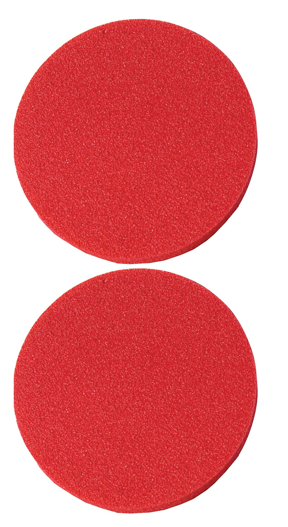 Thin Cleansing Sponges - Red - 2 Pack