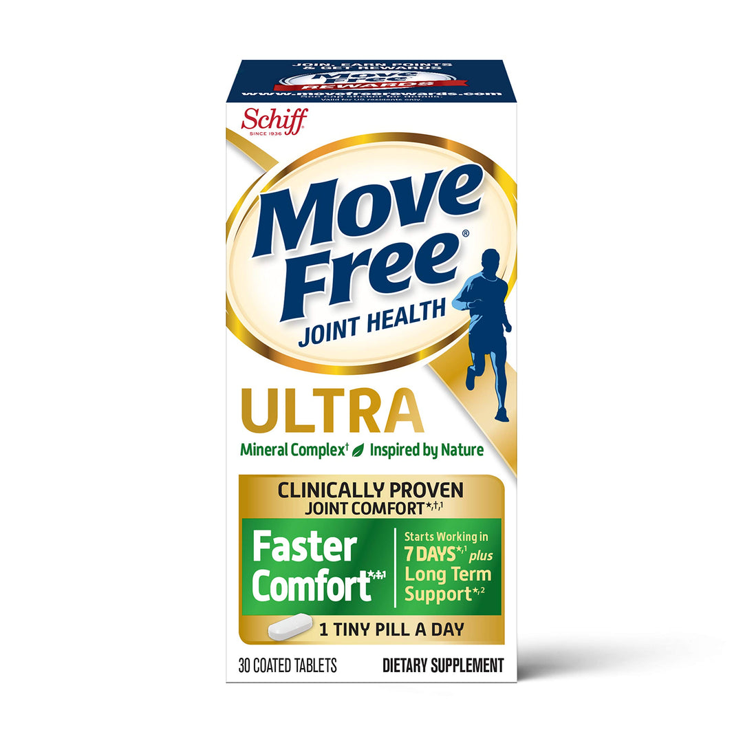 Calcium Fructoborate - Ultra Faster Comfort Joint Support Tablets (30 Count in a Box), for Clinically Proven Joint Comfort, 1 Tiny Pill Per Day, Mineral Complex