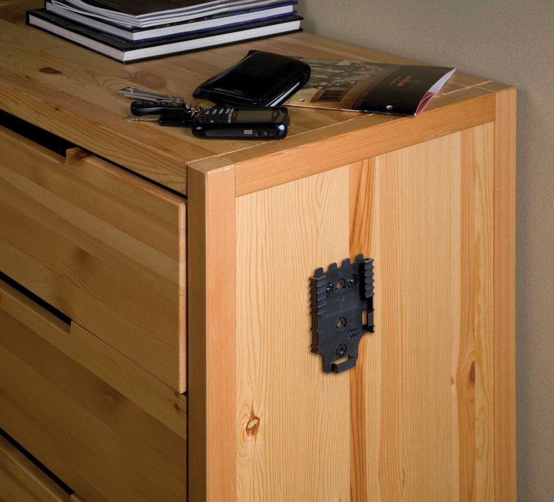 QLS 1-2 Quick Locking System Kit, Platform Attachment for Duty Holsters and Accessories with Locking Fork and Receiver Plate - Level 1 Retention, Black