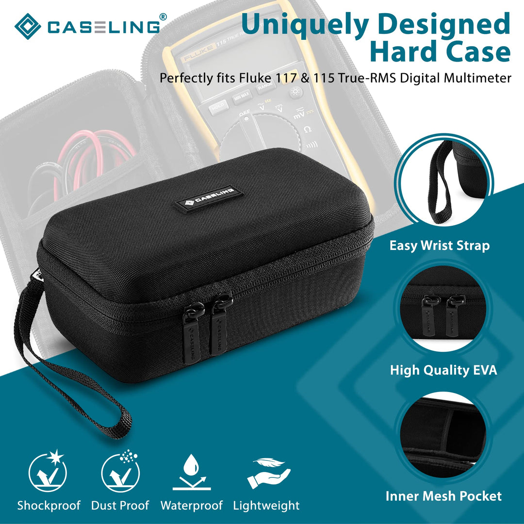 Caseling Hard Case fits Fluke 117/115/101/107/106 Digit