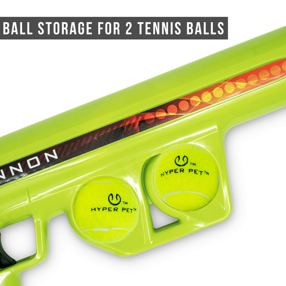 K9 Kannon Dog Ball Thrower Launcher for Dogs, All Breeds Up To 60 Pounds, With One 2.5 Inch Tennis Ball, For All Breeds