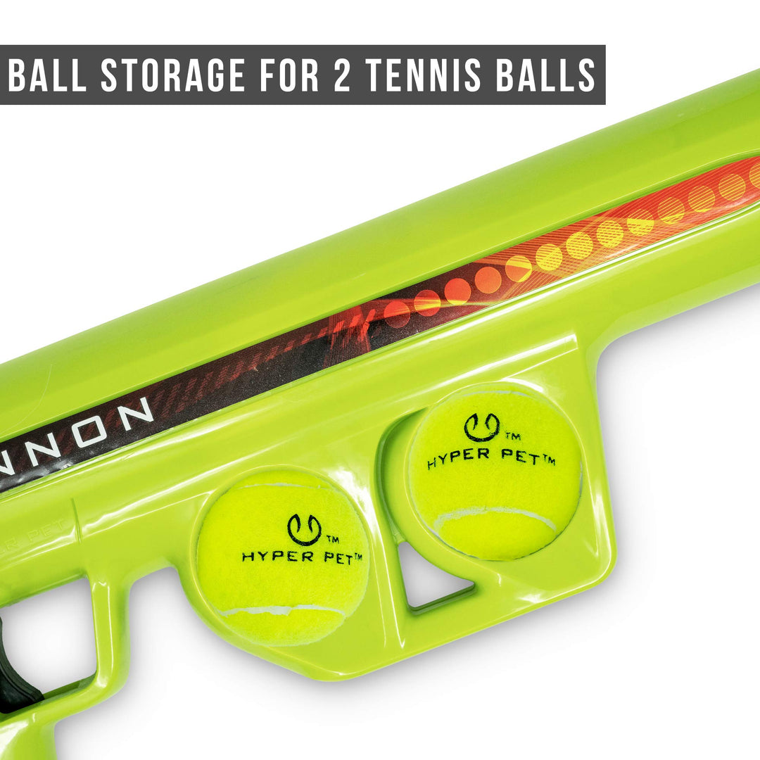 K9 Kannon Dog Ball Thrower Launcher for Dogs, All Breeds Up To 60 Pounds, With One 2.5 Inch Tennis Ball, For All Breeds