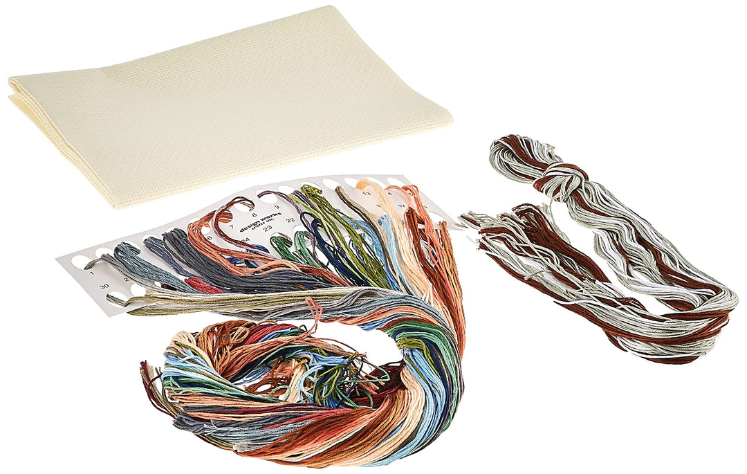 Counted Cross Stitch Kit 26.5X10, The Last Supper (14 Count)