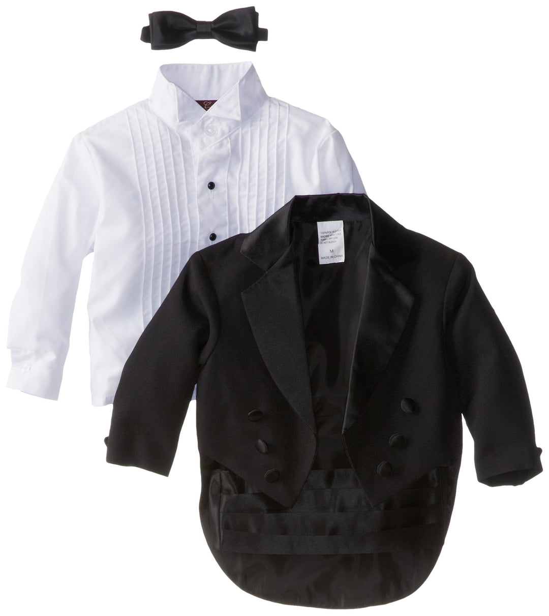 Joey Couture Baby Boys&#39; Tuxedo Suit Tail, Black