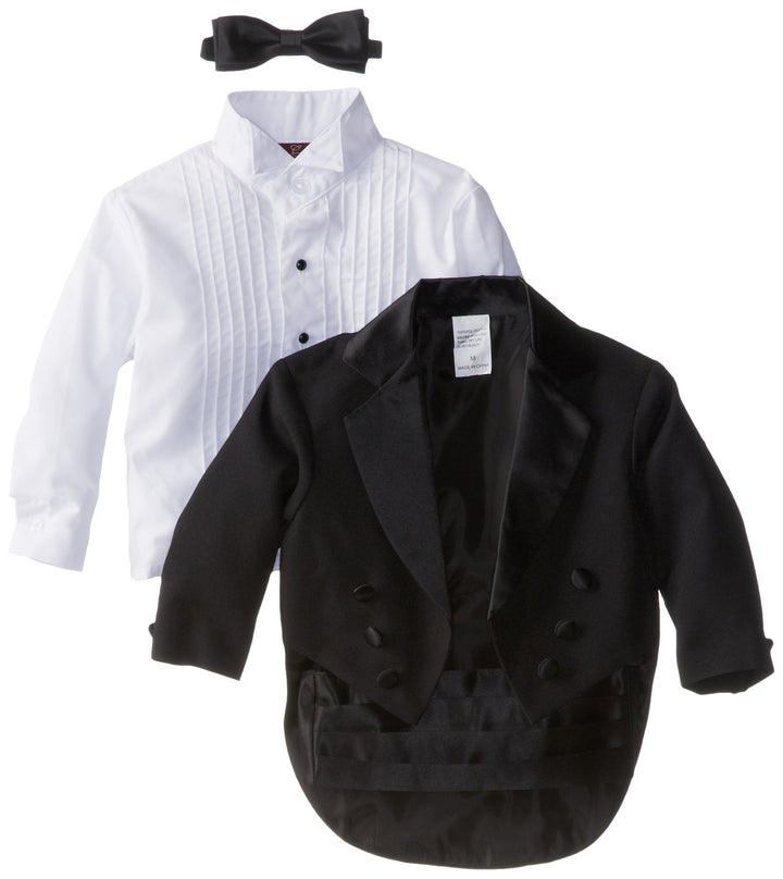 Joey Couture Baby Boys&#39; Tuxedo Suit Tail, Black