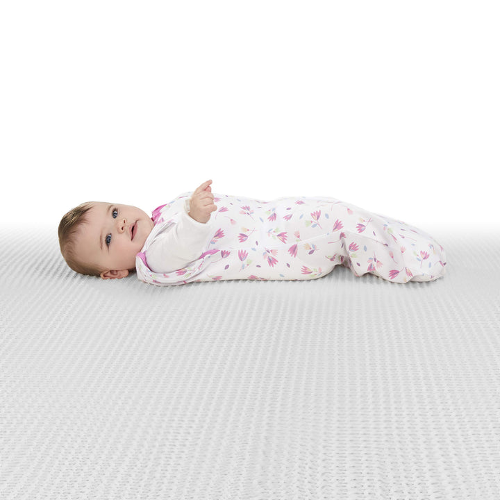 Arms Free Convertible Pod – Size Large, 4-6 Months, 2-Pack (Tumbling Tulips )