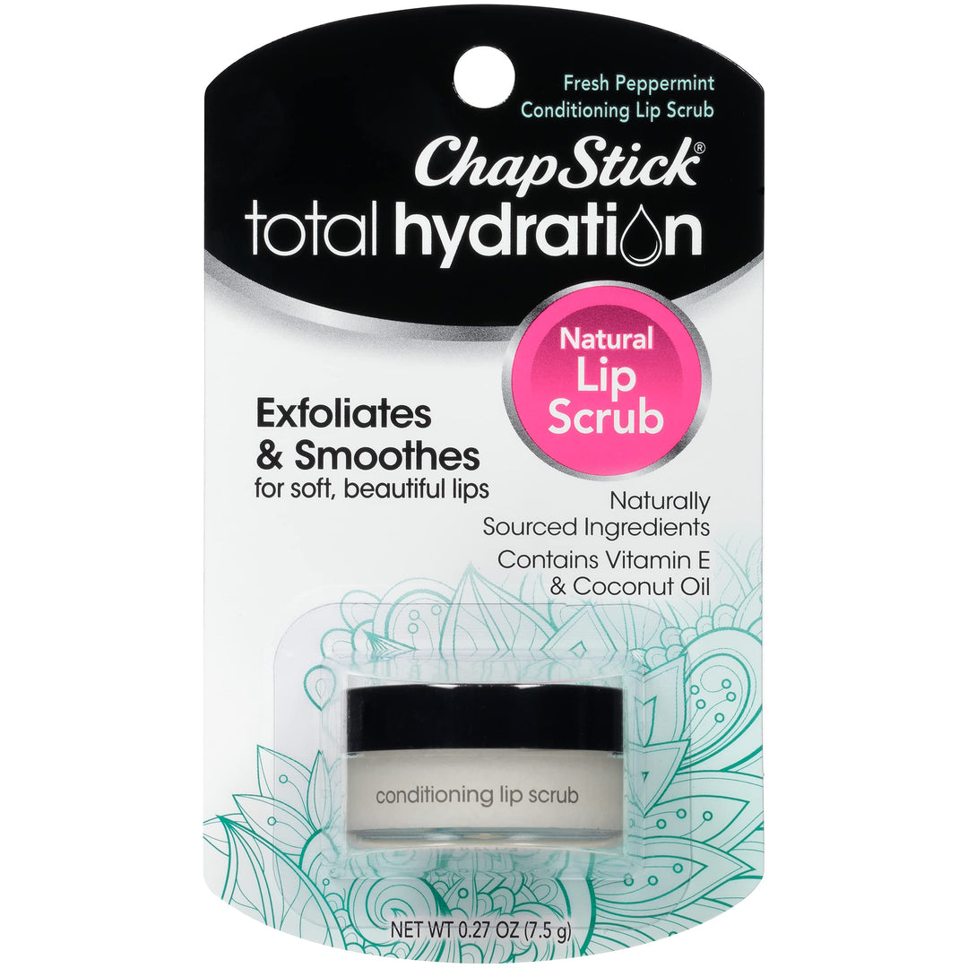Total Hydration Fresh Peppermint Conditioning Lip Scrub 0.27 oz / 7.5 g