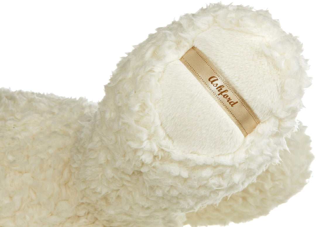 ® Snuggly Ashford Bear™ Stuffed Animal - Comforting Companion - Imaginative Play - White 11 Inches