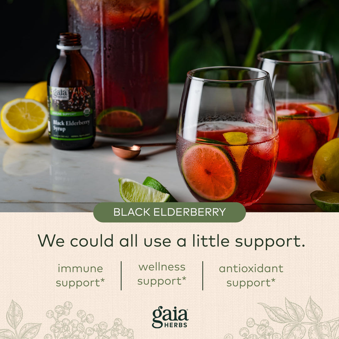 Black Elderberry Syrup, 5.4 Ounce