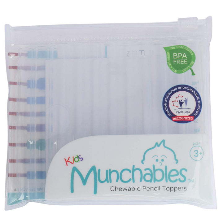 Chewable Pencil Toppers - Discreet Sensory Chewy Tubes 