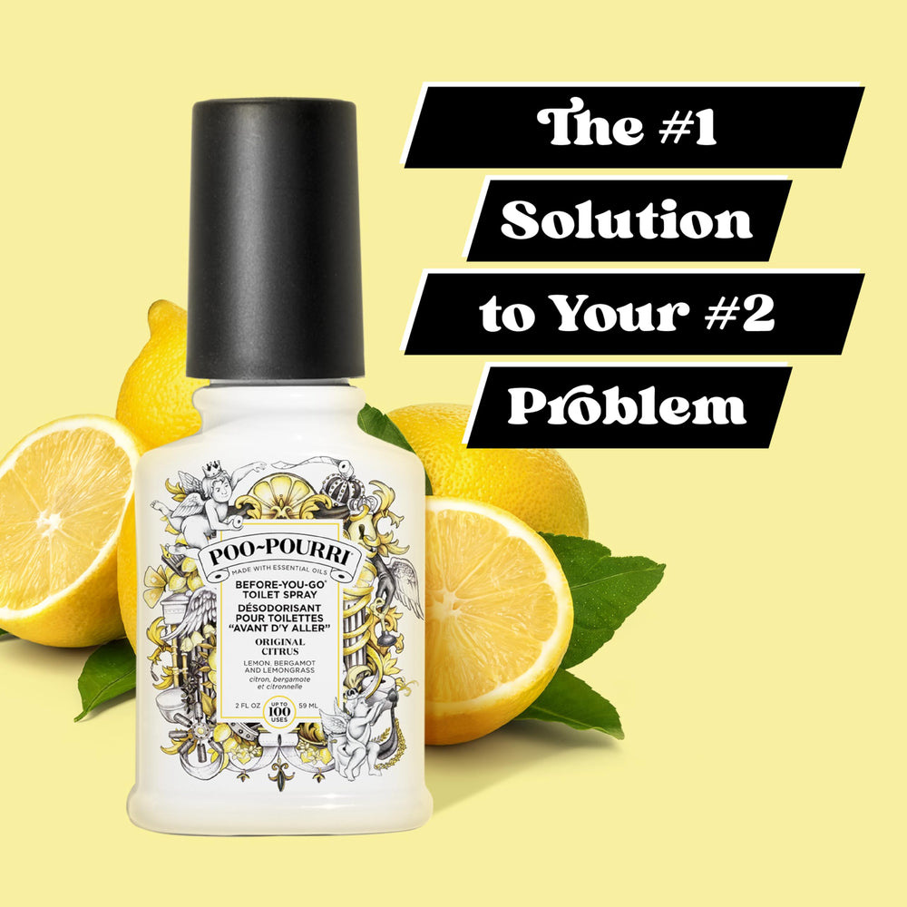 Poo-Pourri Before-You-Go Toilet Spray 2-Ounce Bottle, O