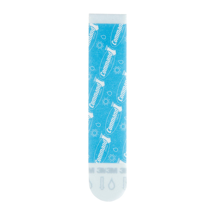 Bath Large Water-Resistant Adhesive Refill Strips, 4-Large Strips, Re-Hang Large Bath Hooks or Caddies
