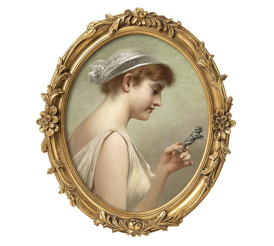 Oval Antique Photo Frames 8x10,Vintage Picture Frame 10x8 in Gold for Wall Gallery or Tabletop Photo Display…