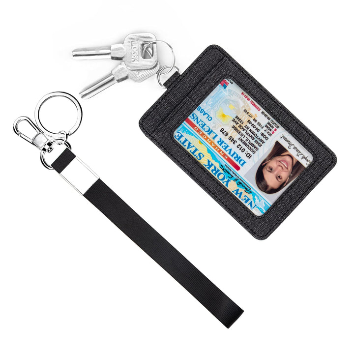 Suweibuke Women Small Wristlet Keychain Wallet Slim Min