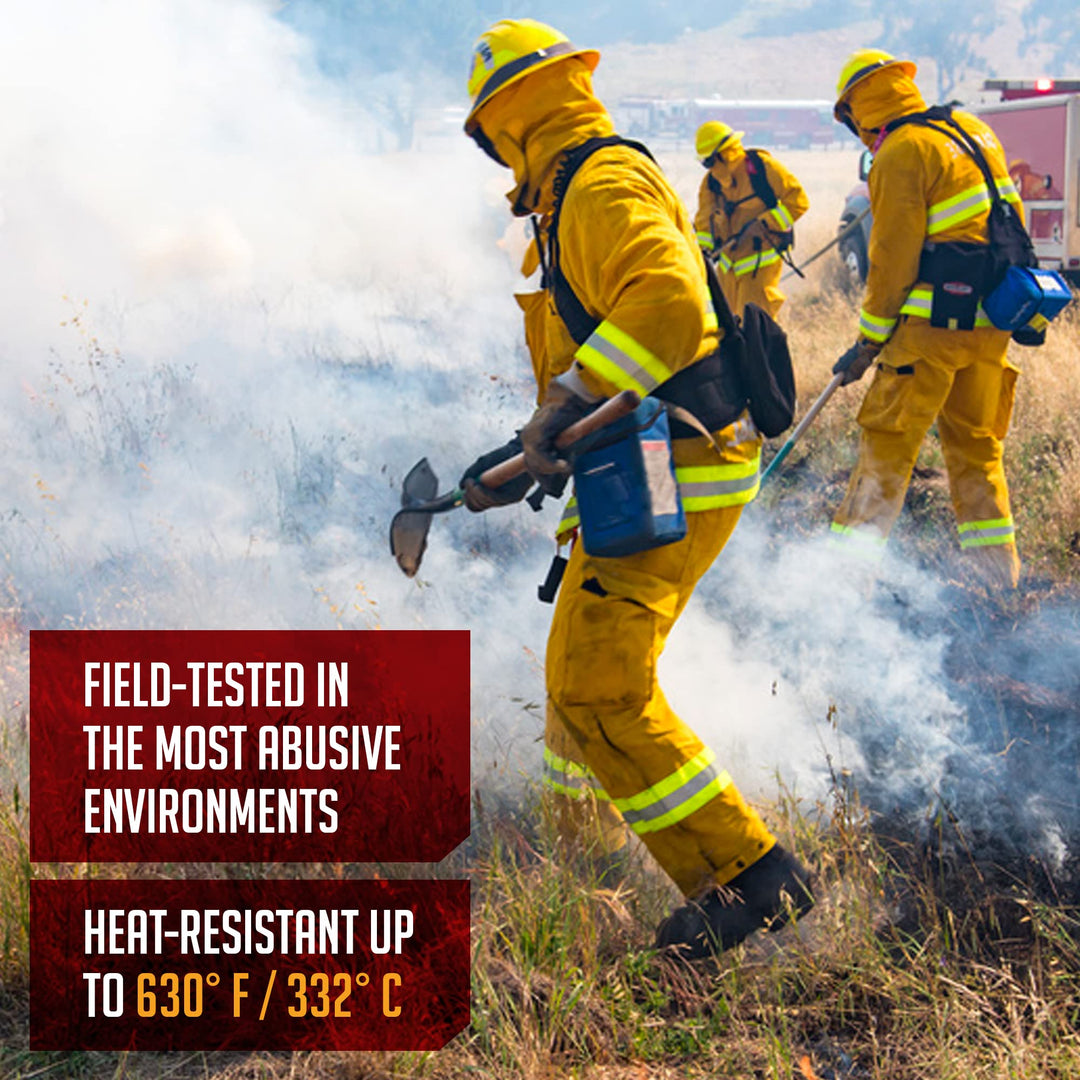 Unbreakable Round Bootlaces - Indestructible, Waterproof &amp; Fire Resistant Boot &amp; Shoe Laces, 1500-Pound Breaking Strength/Pair, Brown, 63-Inch, 3.2mm Diameter, 1-Pair