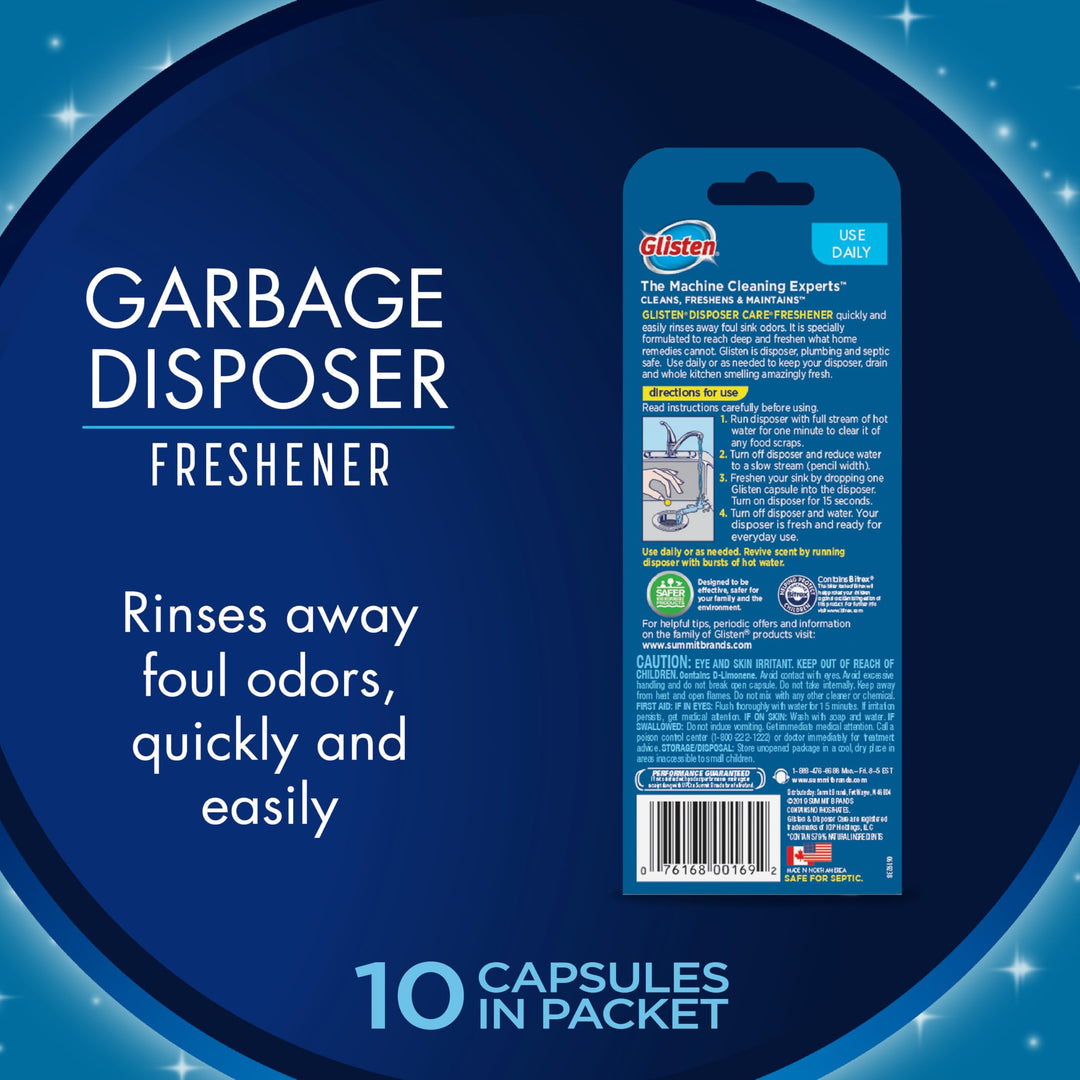 Summit Glisten DPLM12T Disposer and Drain Freshener-0.8